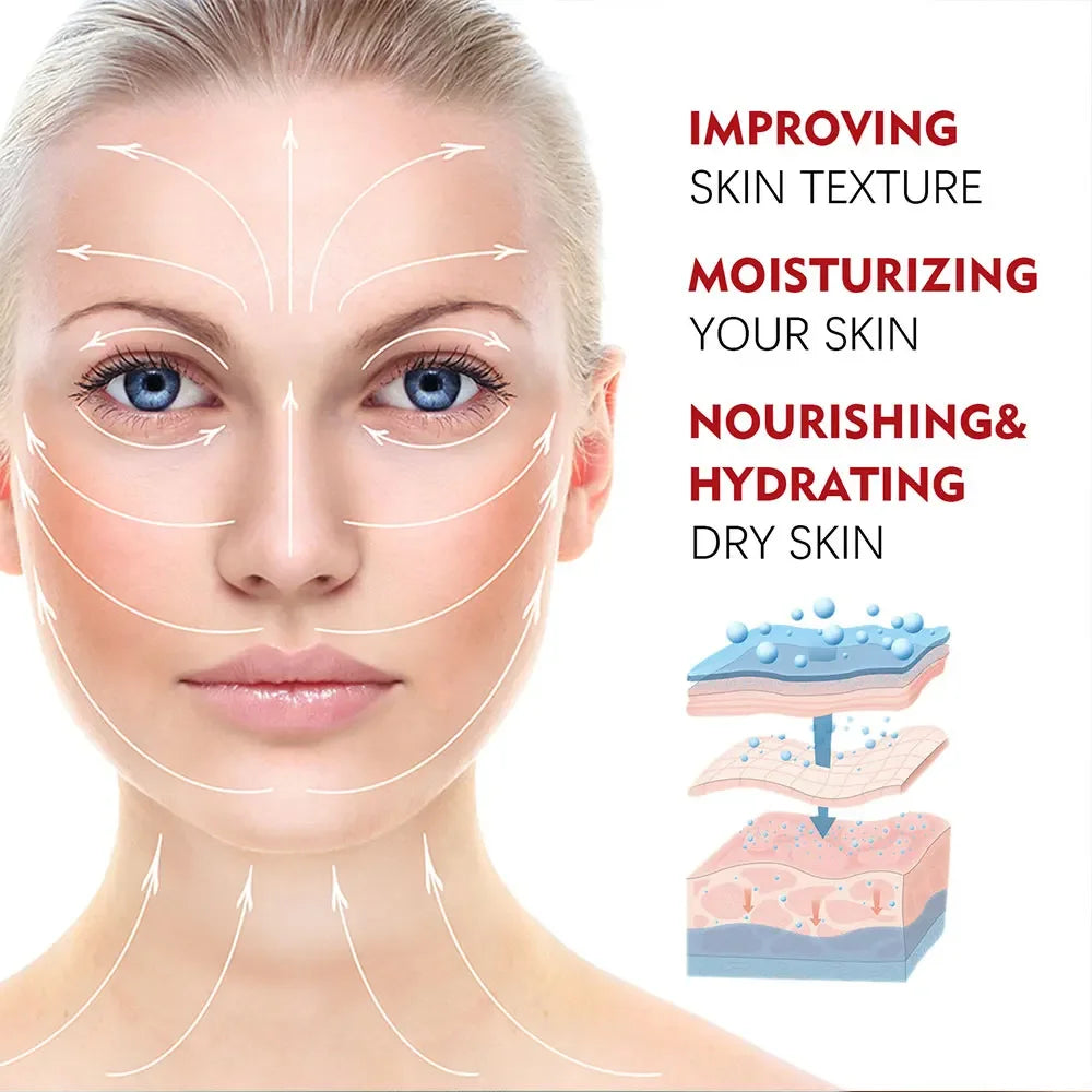 Crème raffermissante au rétinol Collagène Crème pour le visage pour hydratant de la peau
