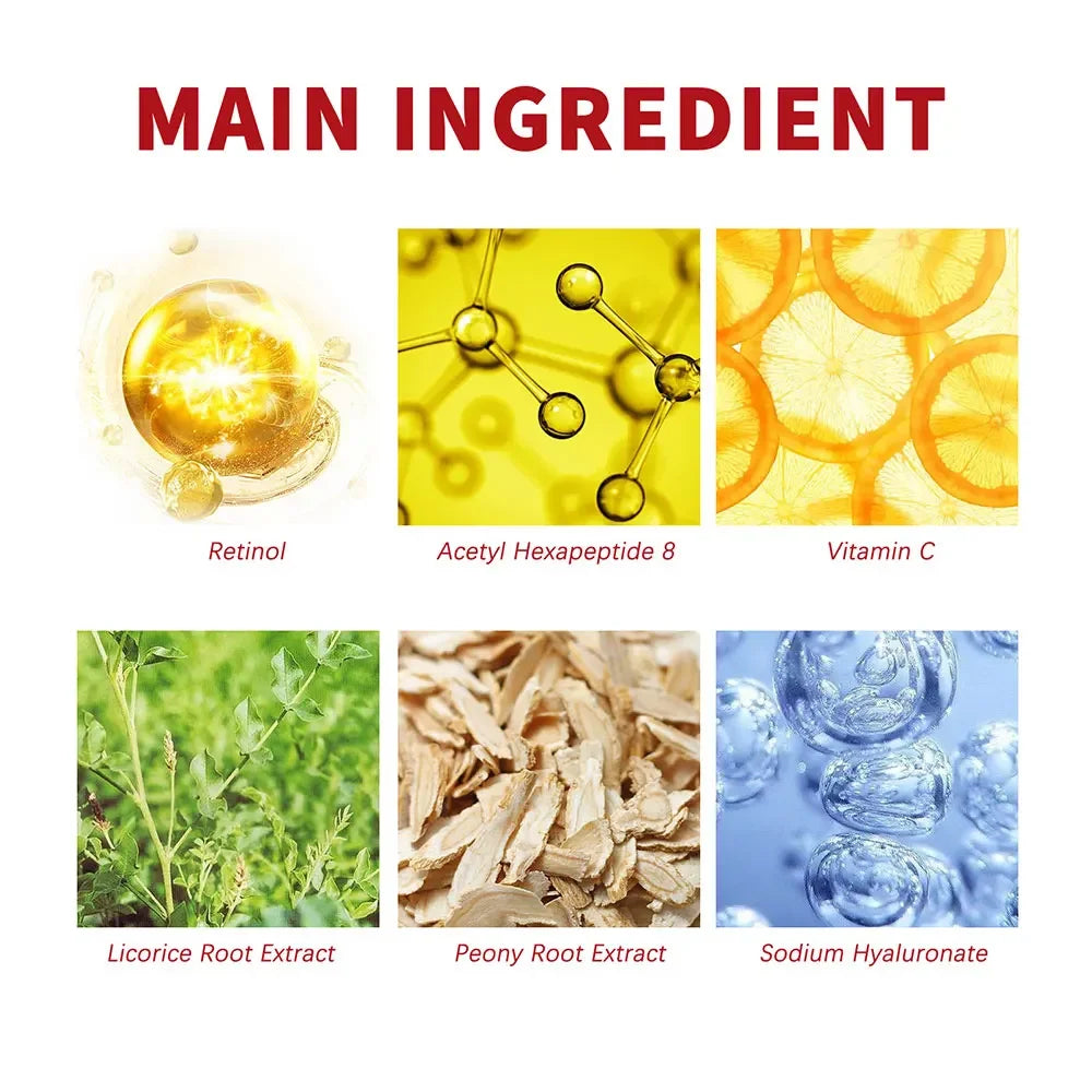 Crème raffermissante au rétinol Collagène Crème pour le visage pour hydratant de la peau