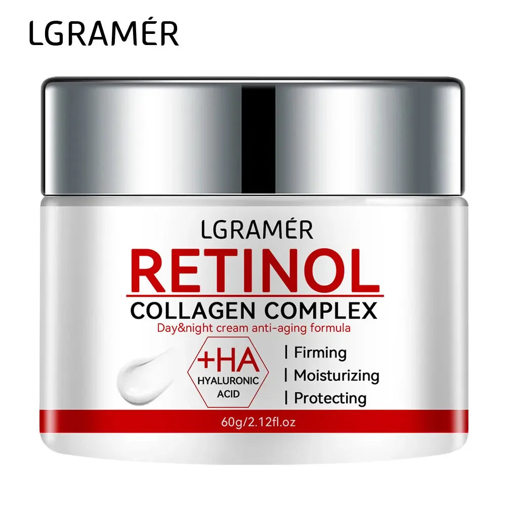 Crème raffermissante au rétinol Collagène Crème pour le visage pour hydratant de la peau