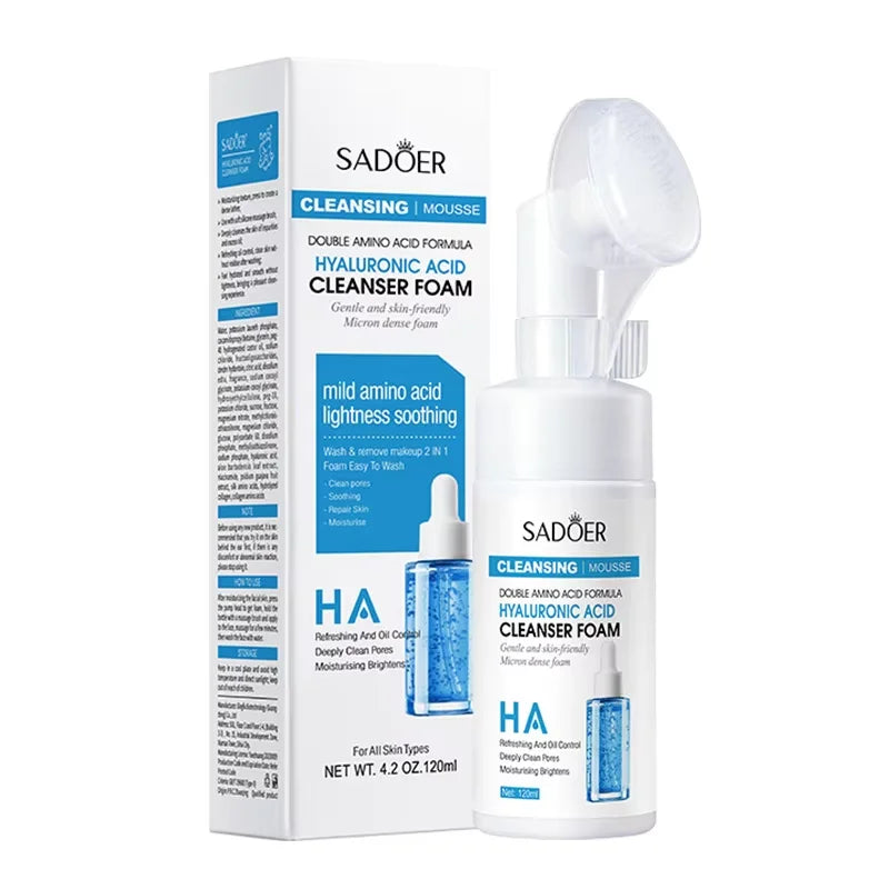 Nettoyant pour le visage Mousse Produits hydratants pour la peau