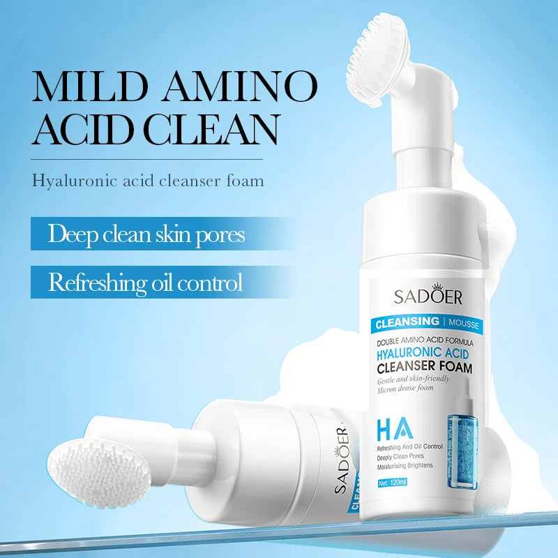 Nettoyant pour le visage Mousse Produits hydratants pour la peau